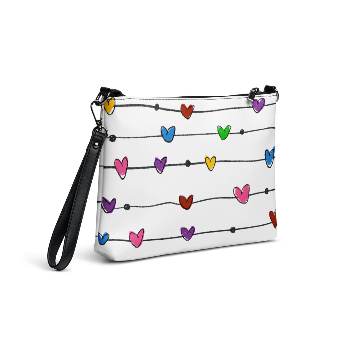 String Hearts Crossbody bag