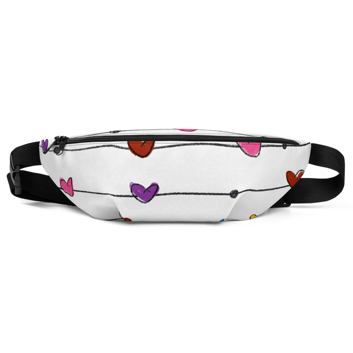 String Hearts Fanny Pack