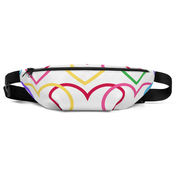 Symmetrical Hearts Fanny Pack