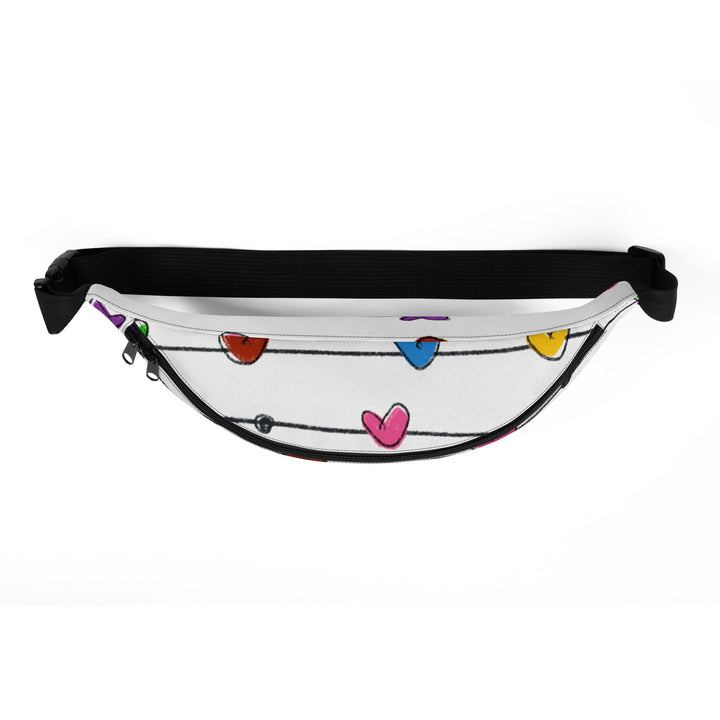 String Hearts Fanny Pack