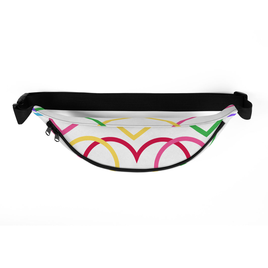 Symmetrical Hearts Fanny Pack