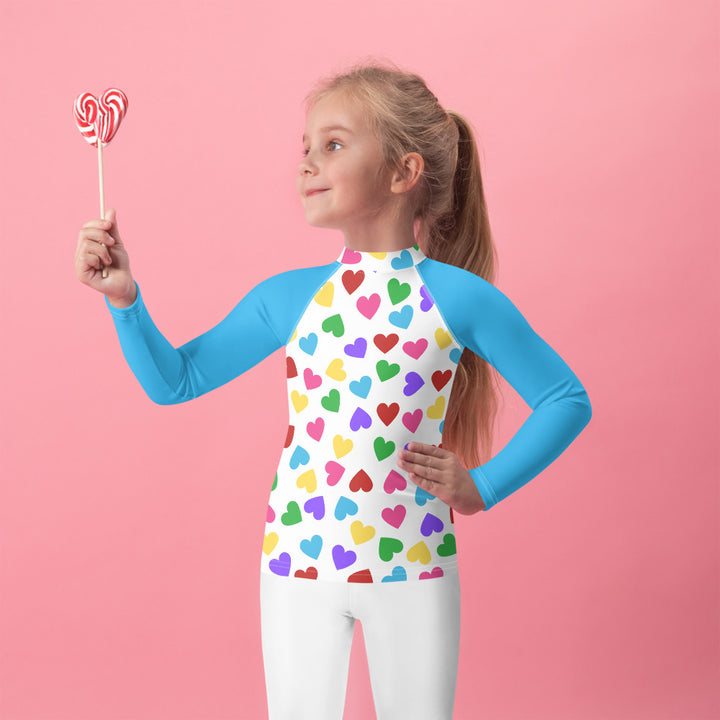 Baby Hearts Kids Rash Guard