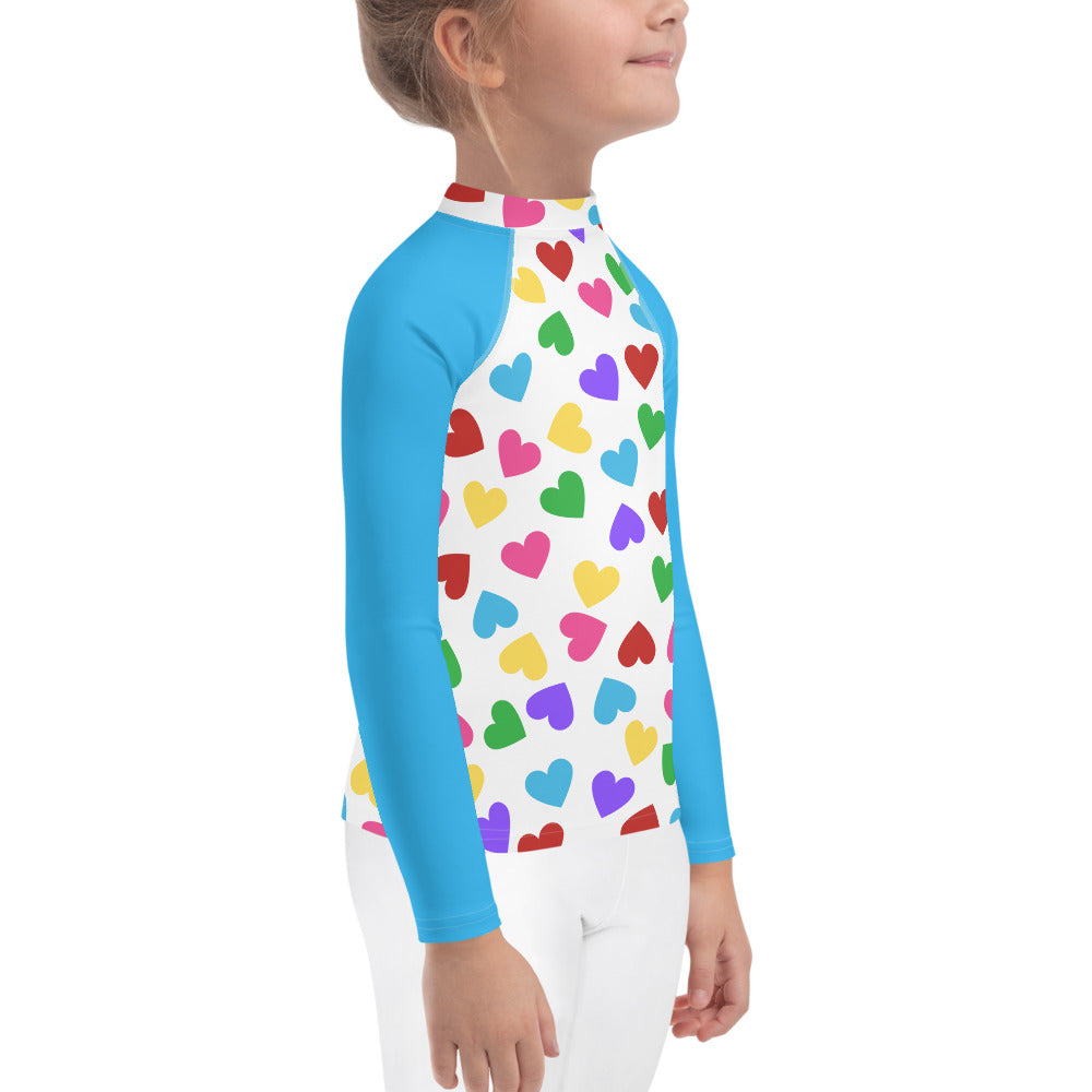 Baby Hearts Kids Rash Guard