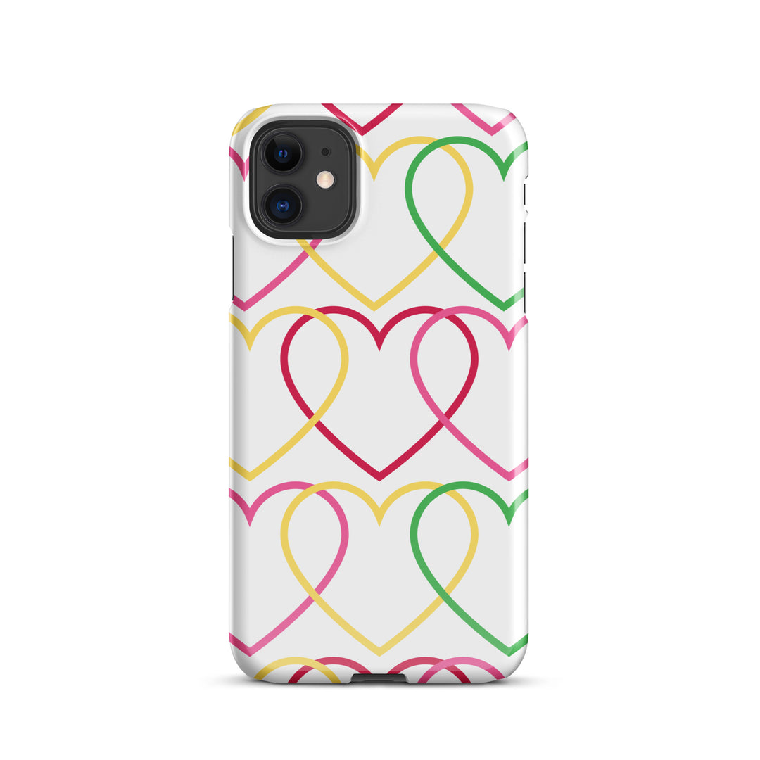 Symmetrical Hearts Snap iPhone® Case