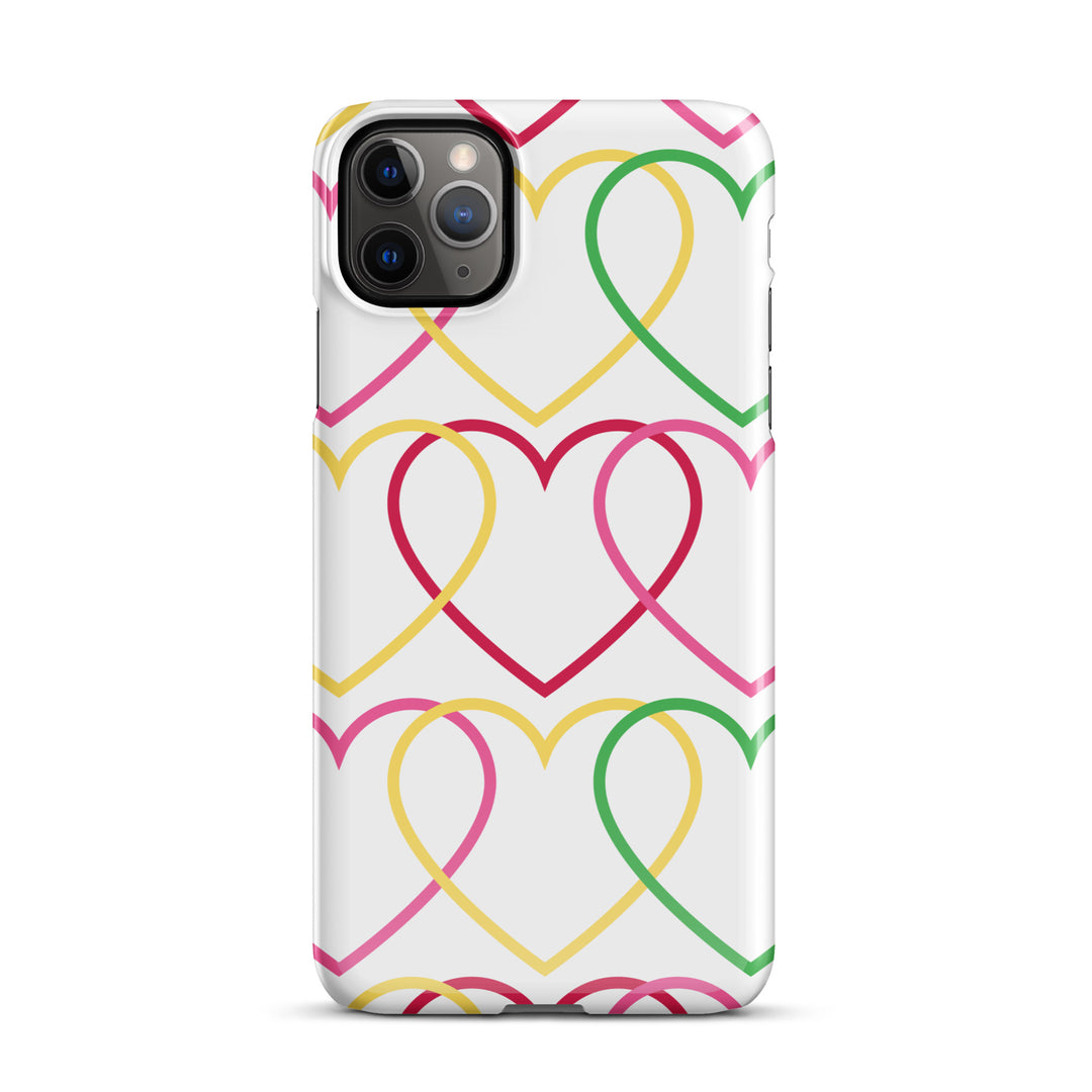 Symmetrical Hearts Snap iPhone® Case