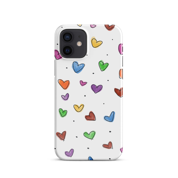 Tiny Heart Sketch Snap iPhone® Case