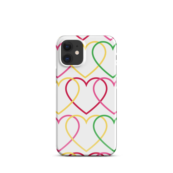 Symmetrical Hearts Snap iPhone® Case