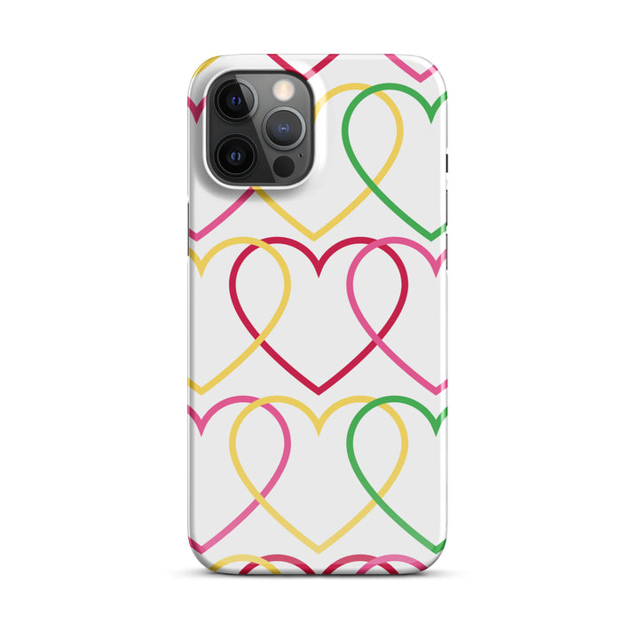 Symmetrical Hearts Snap iPhone® Case