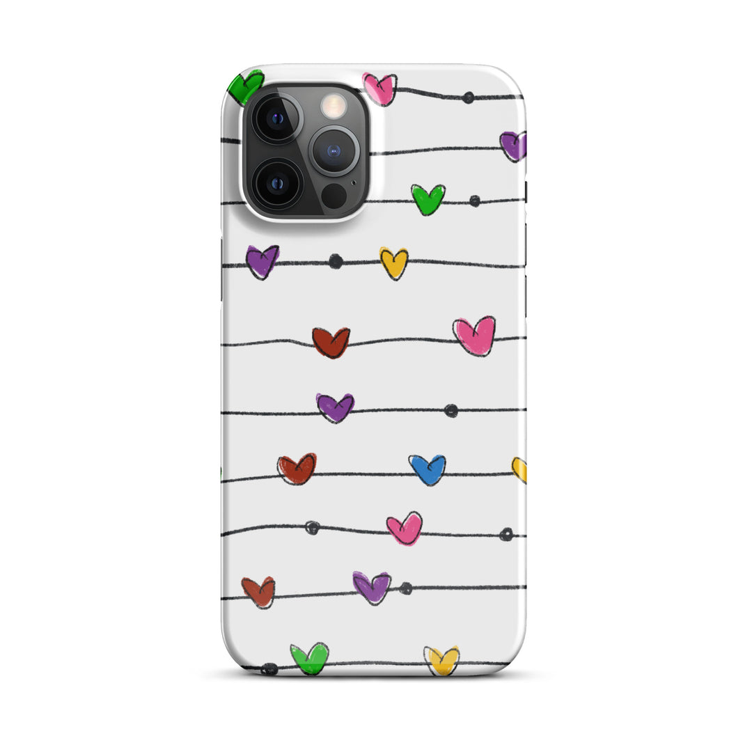 String Hearts Snap iPhone® Case