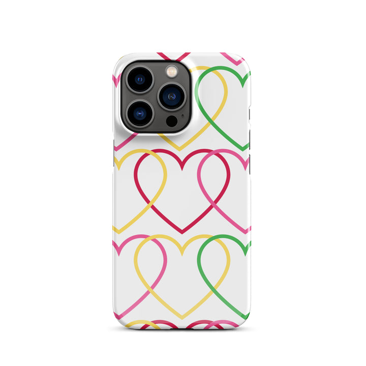 Symmetrical Hearts Snap iPhone® Case