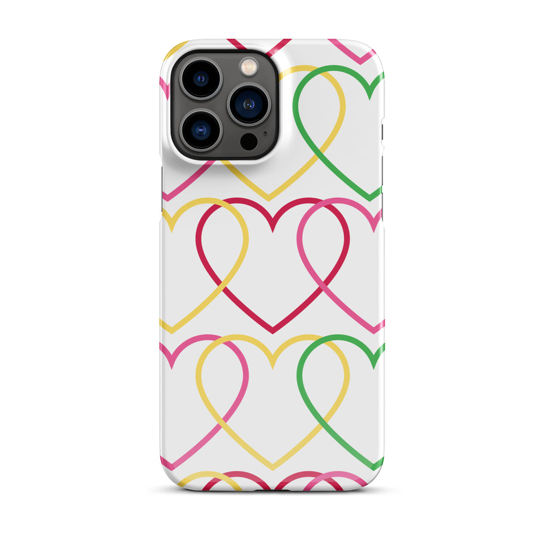 Symmetrical Hearts Snap iPhone® Case