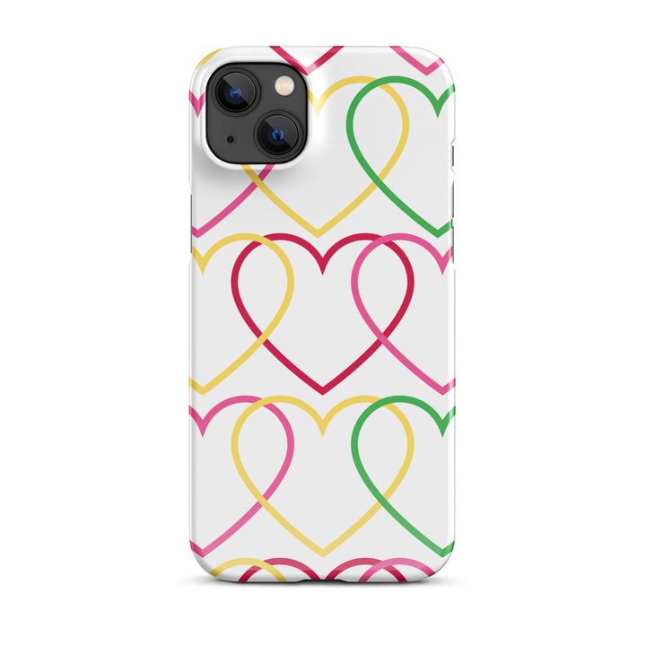 Symmetrical Hearts Snap iPhone® Case