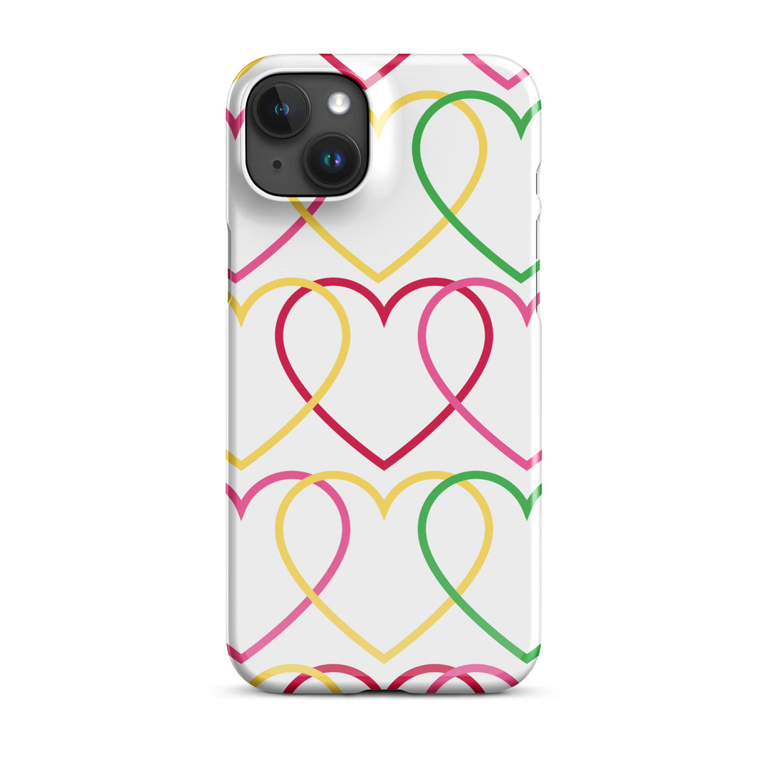 Symmetrical Hearts Snap iPhone® Case