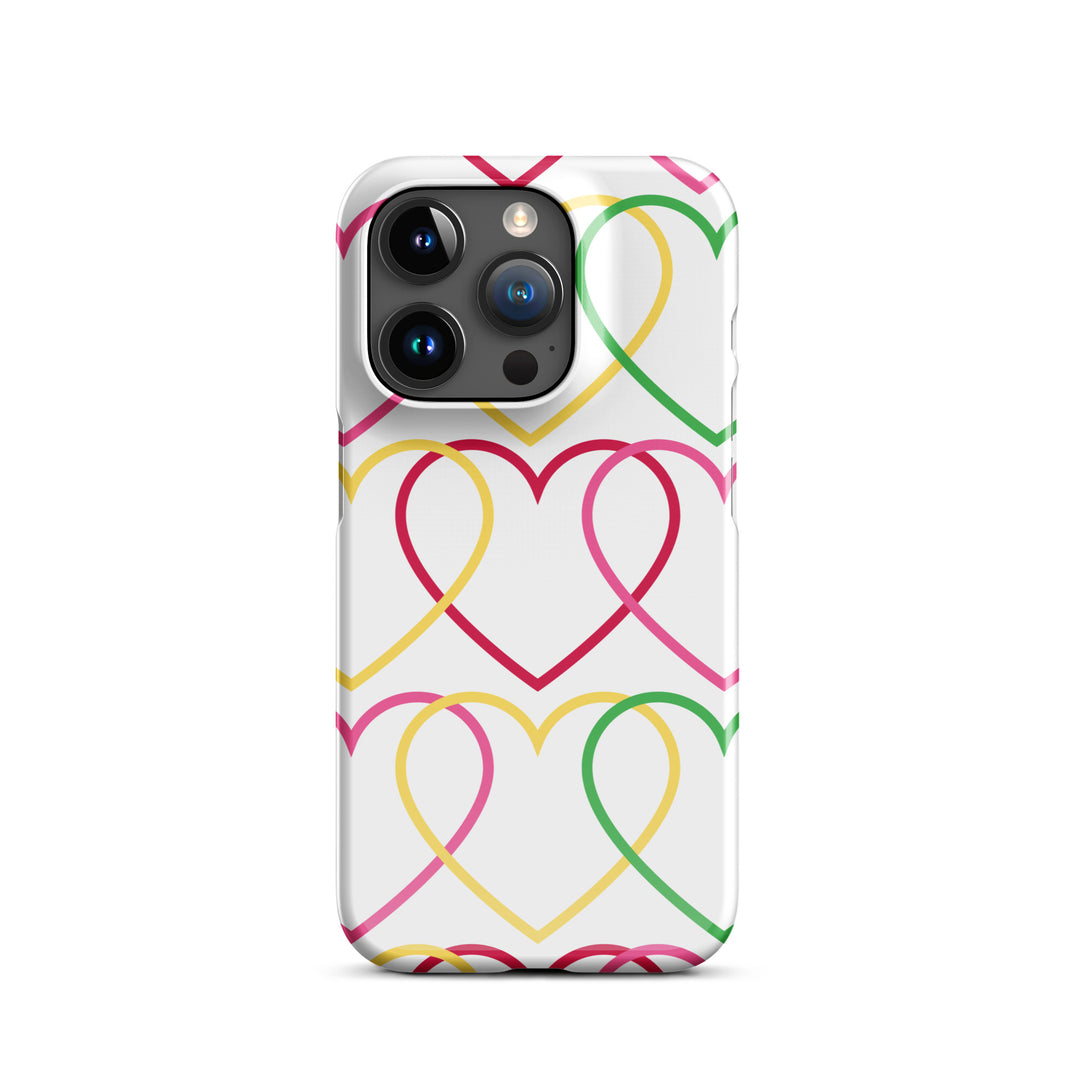 Symmetrical Hearts Snap iPhone® Case