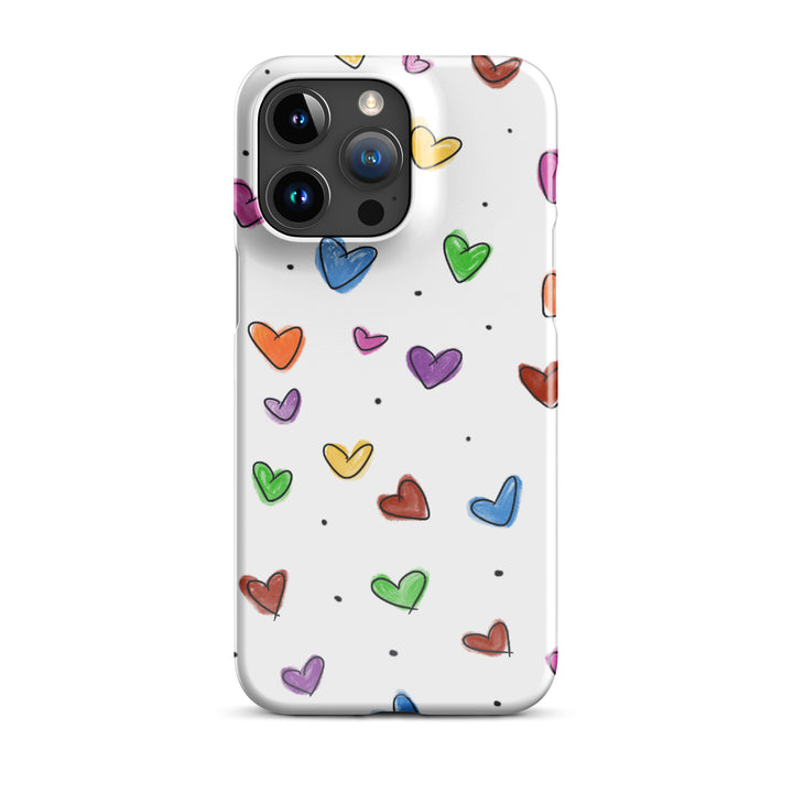 Tiny Heart Sketch Snap iPhone® Case