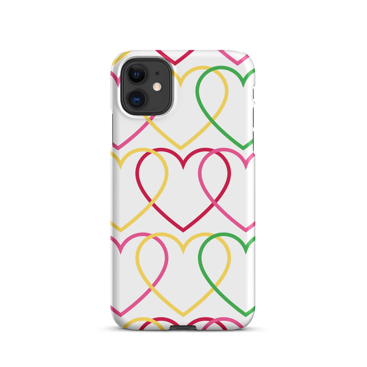 Symmetrical Hearts Snap iPhone® Case