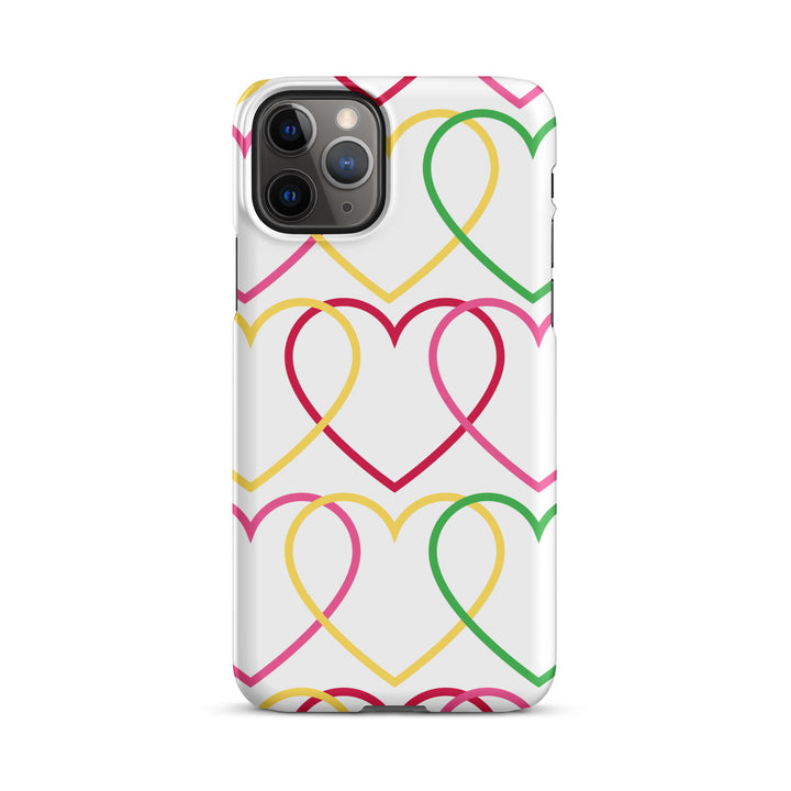 Symmetrical Hearts Snap iPhone® Case