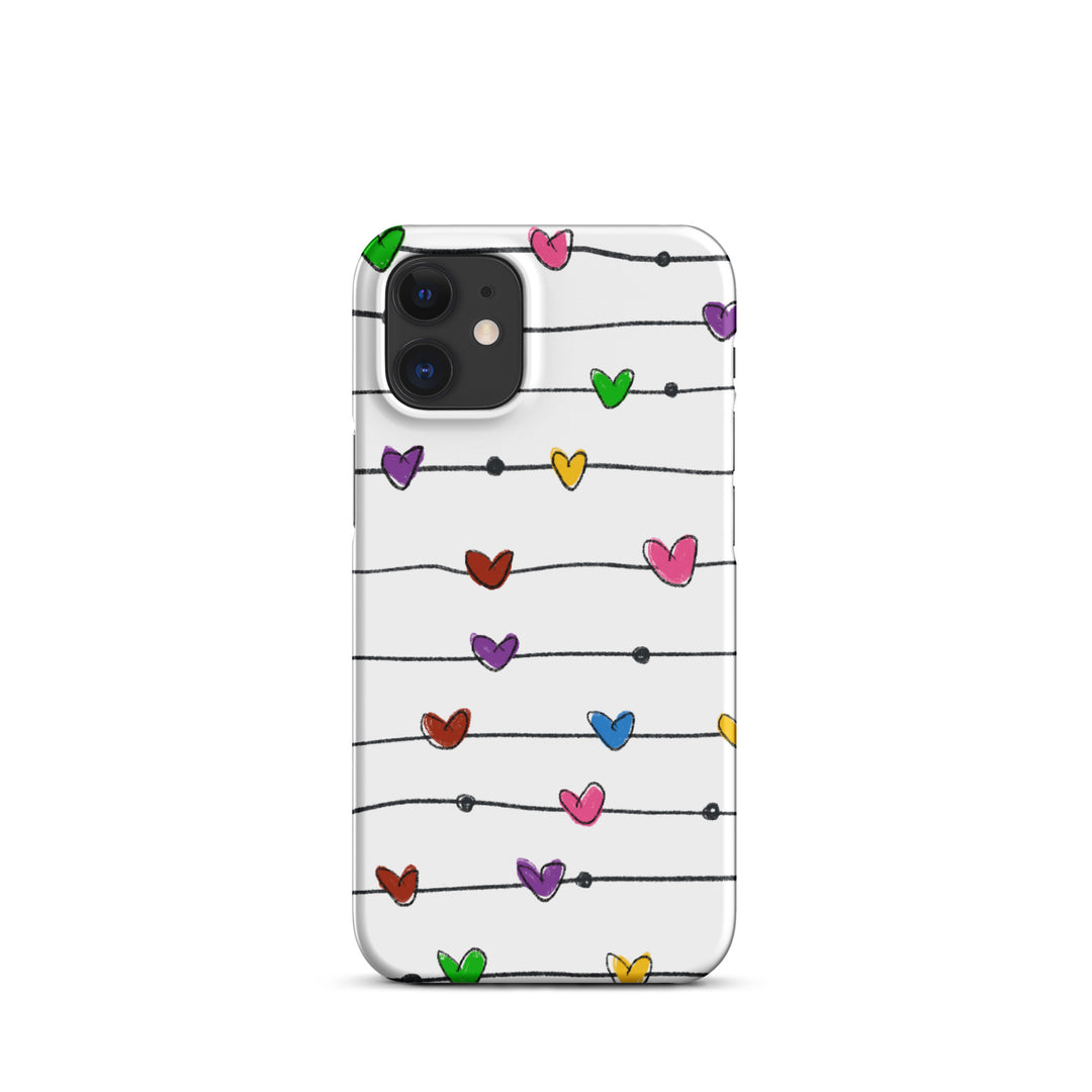 String Hearts Snap iPhone® Case