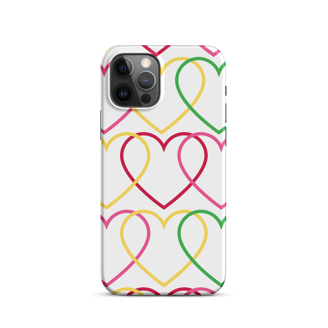 Symmetrical Hearts Snap iPhone® Case