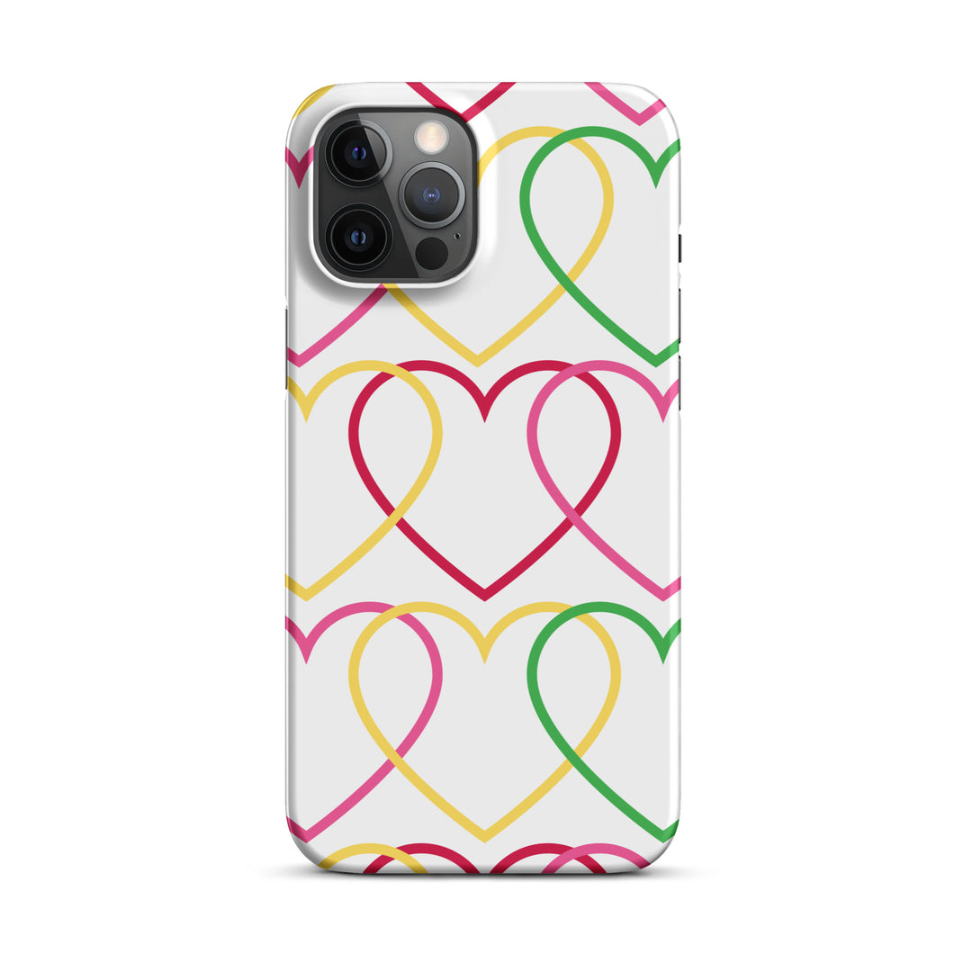 Symmetrical Hearts Snap iPhone® Case