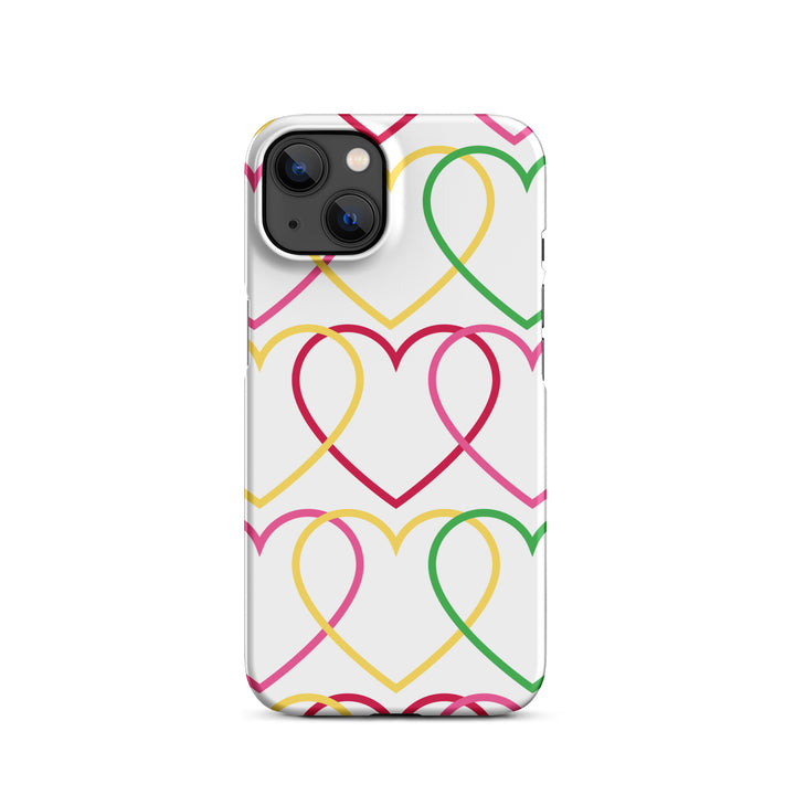 Symmetrical Hearts Snap iPhone® Case