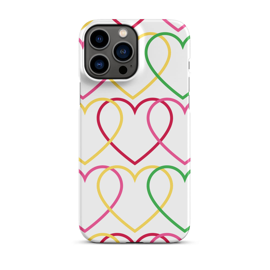 Symmetrical Hearts Snap iPhone® Case