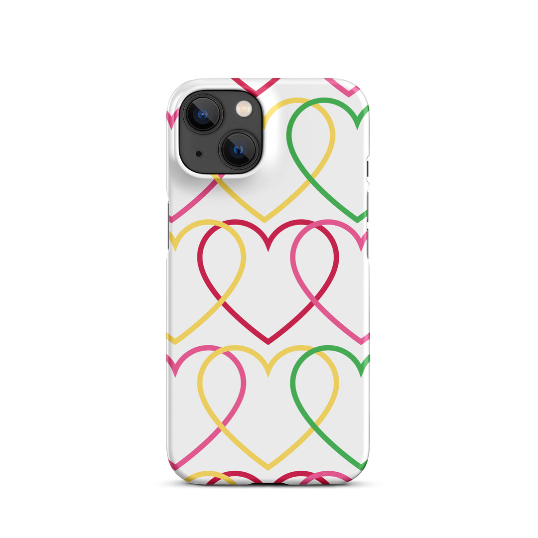 Symmetrical Hearts Snap iPhone® Case