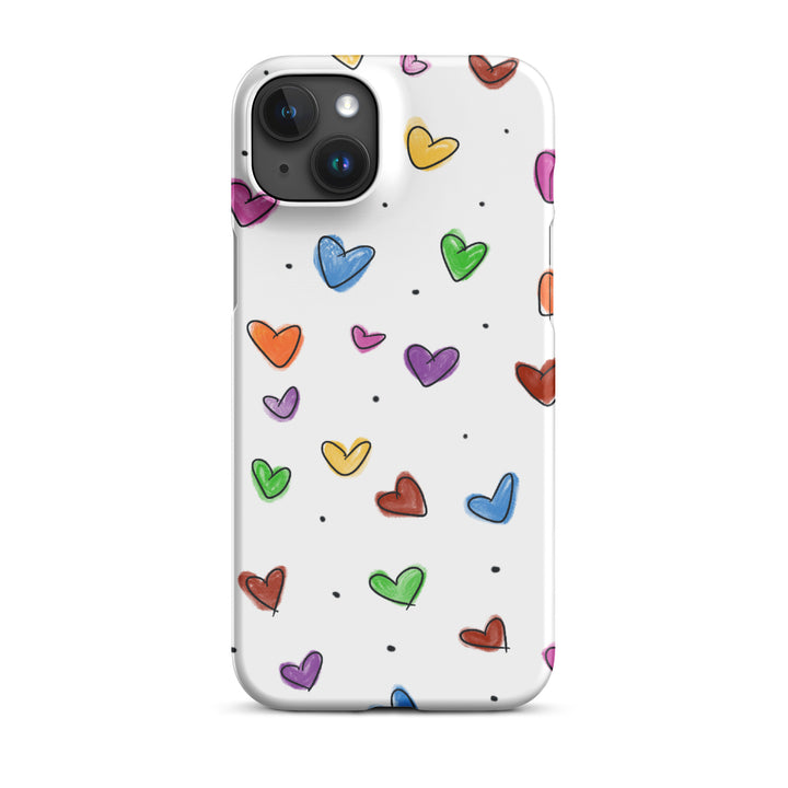 Tiny Heart Sketch Snap iPhone® Case