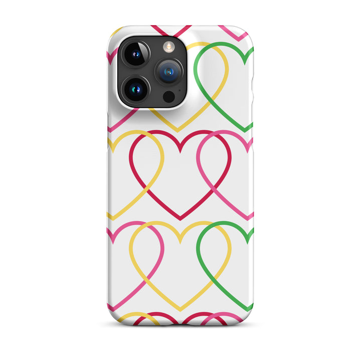 Symmetrical Hearts Snap iPhone® Case