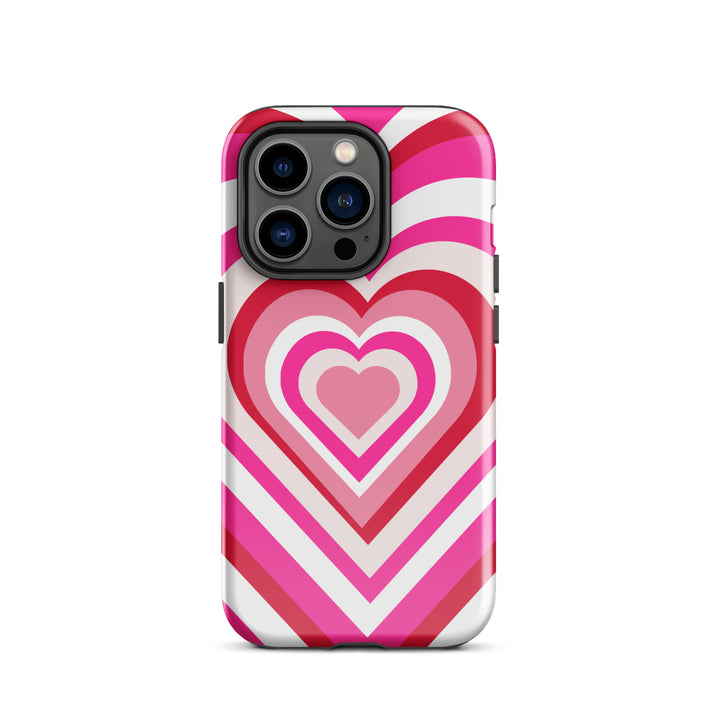 Crazy Hearts Tough Case for iPhone®