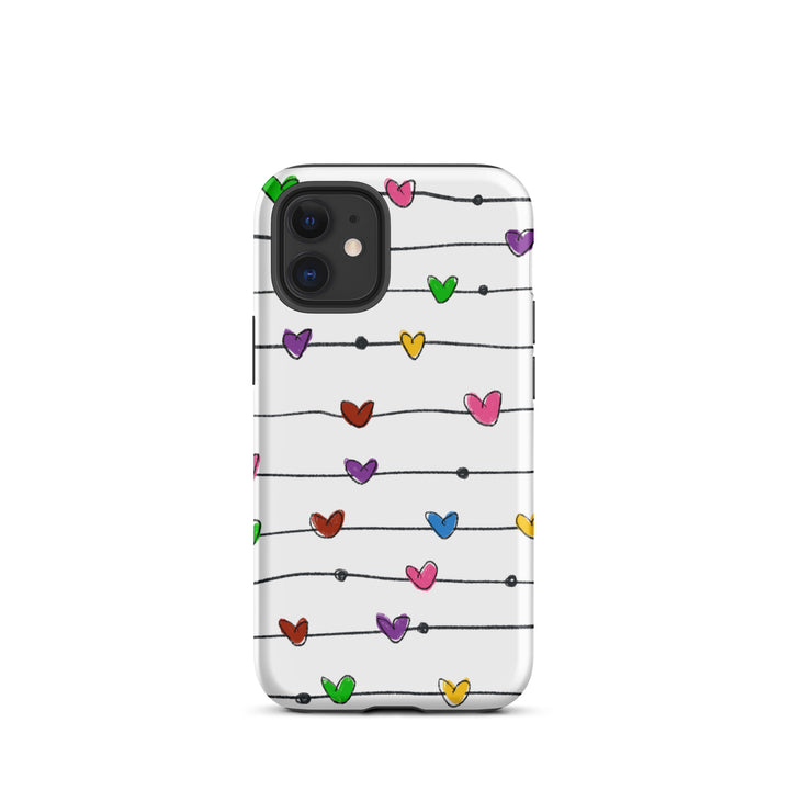 String Hearts Tough iPhone® Case