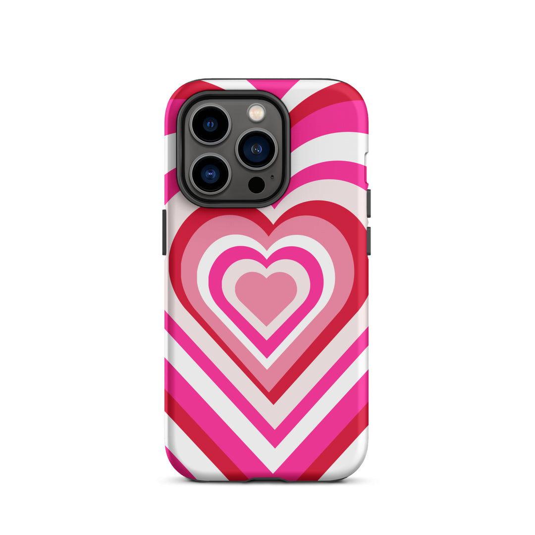 Crazy Hearts Tough Case for iPhone®