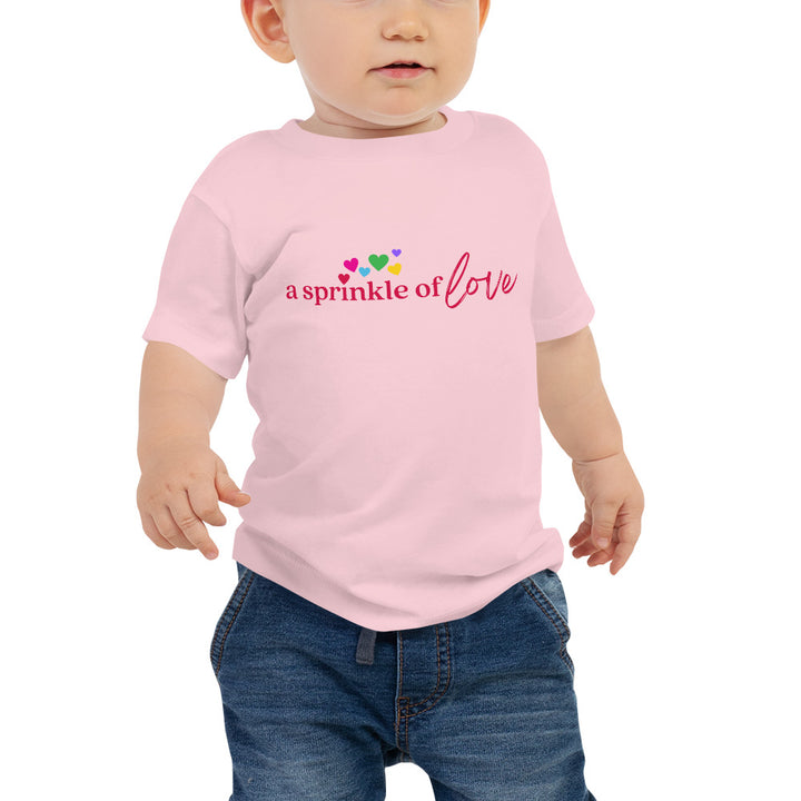 A Sprinkle of Love Baby Jersey Short Sleeve Tee