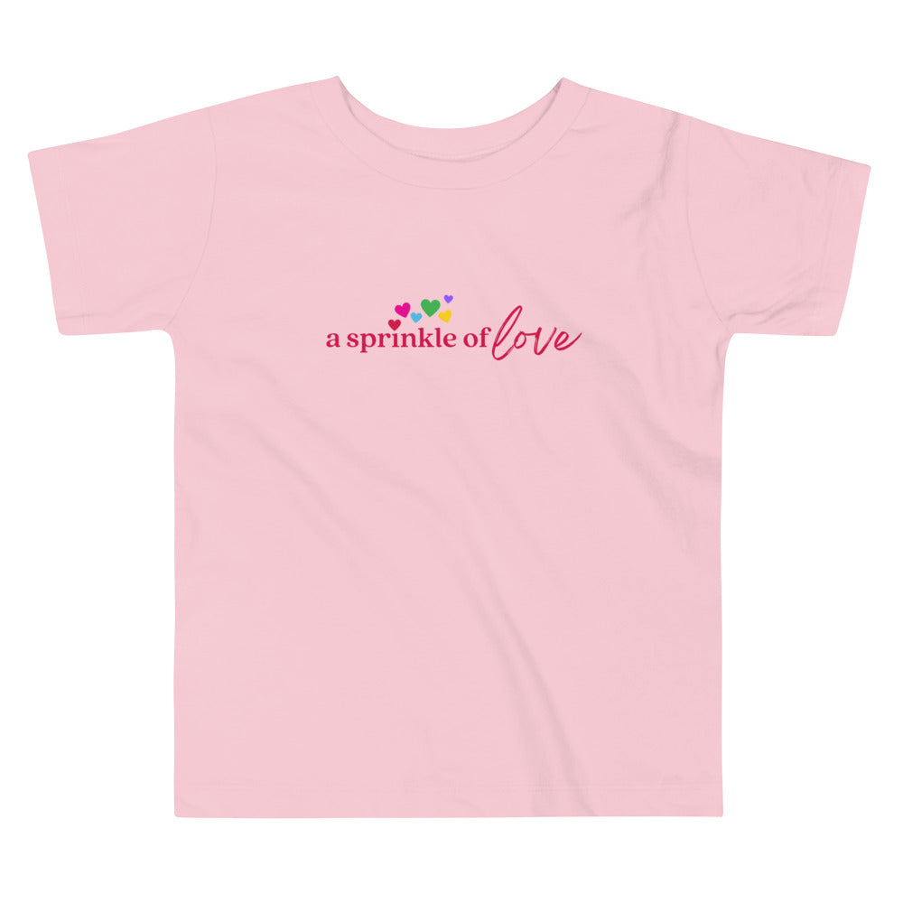 Sprinkle of Love Toddler Short Sleeve Tee