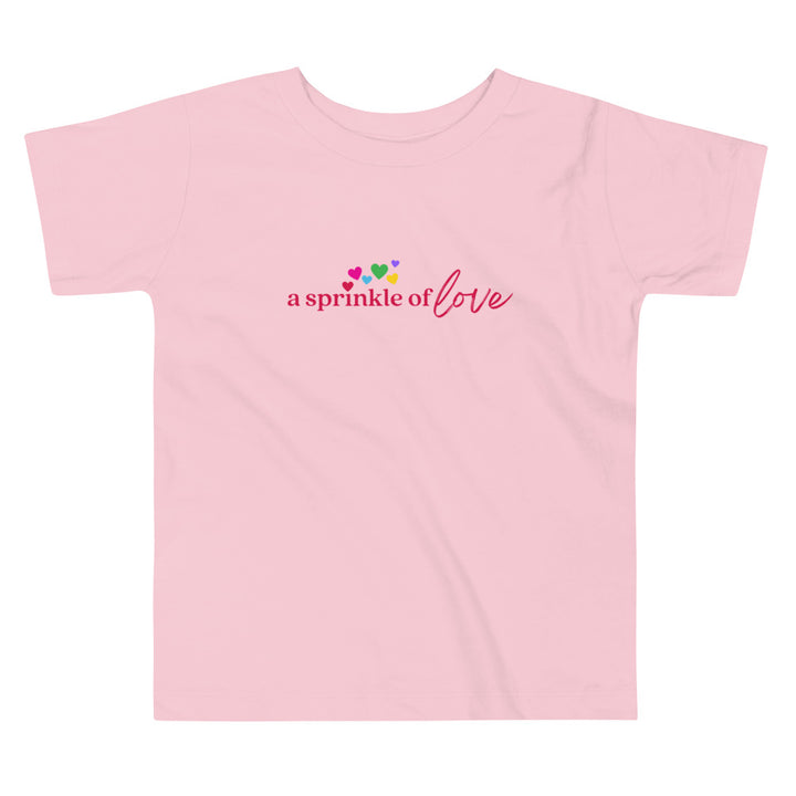 Sprinkle of Love Toddler Short Sleeve Tee