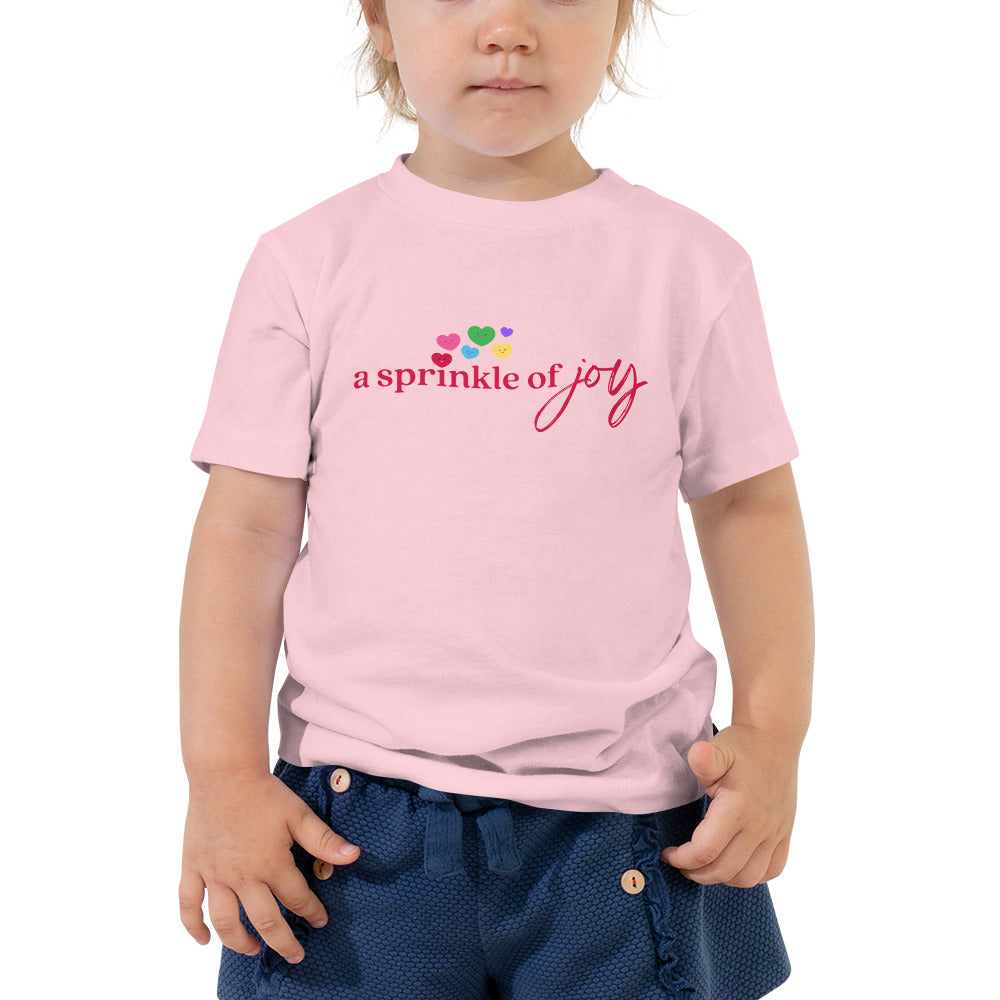 Sprinkle of Joy Toddler Short Sleeve Tee