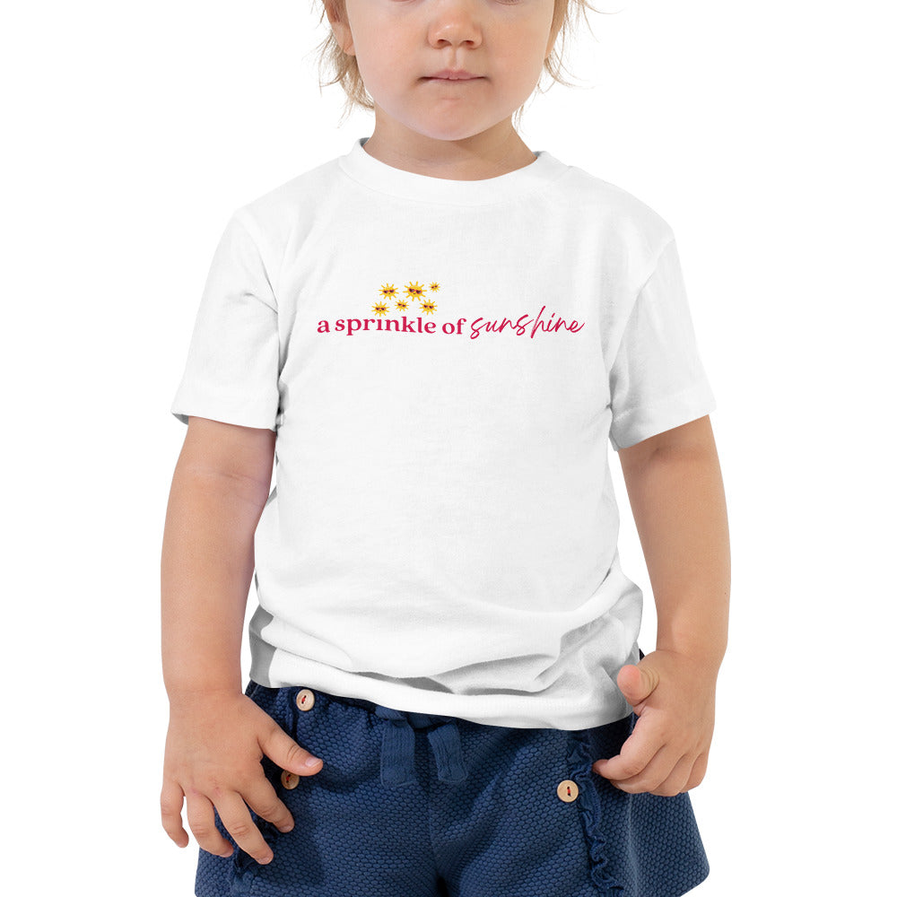 Sprinkle of Sunshine Toddler Short Sleeve Tee