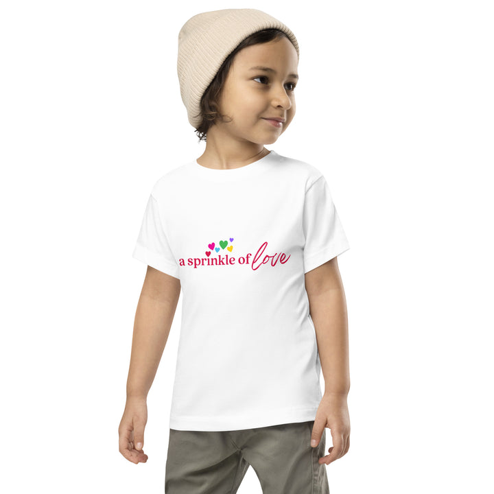 Sprinkle of Love Toddler Short Sleeve Tee