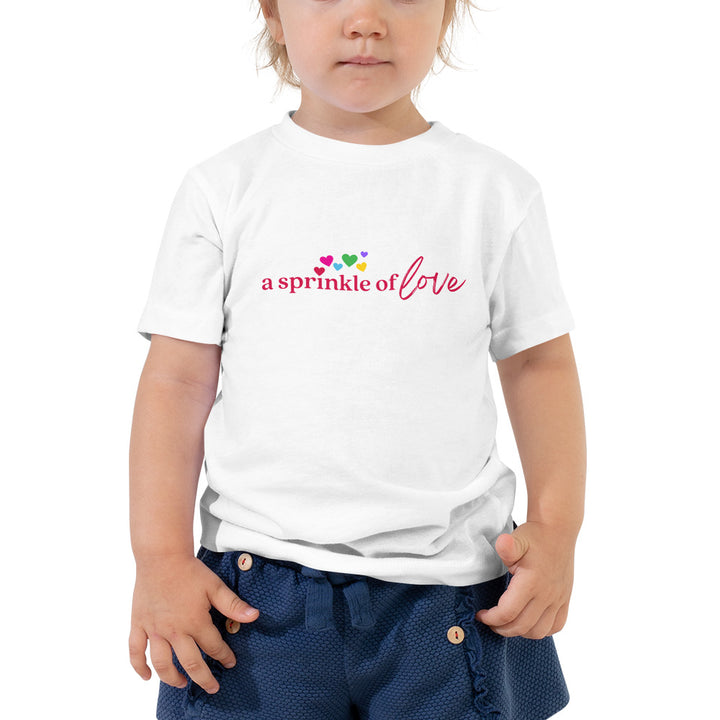 Sprinkle of Love Toddler Short Sleeve Tee