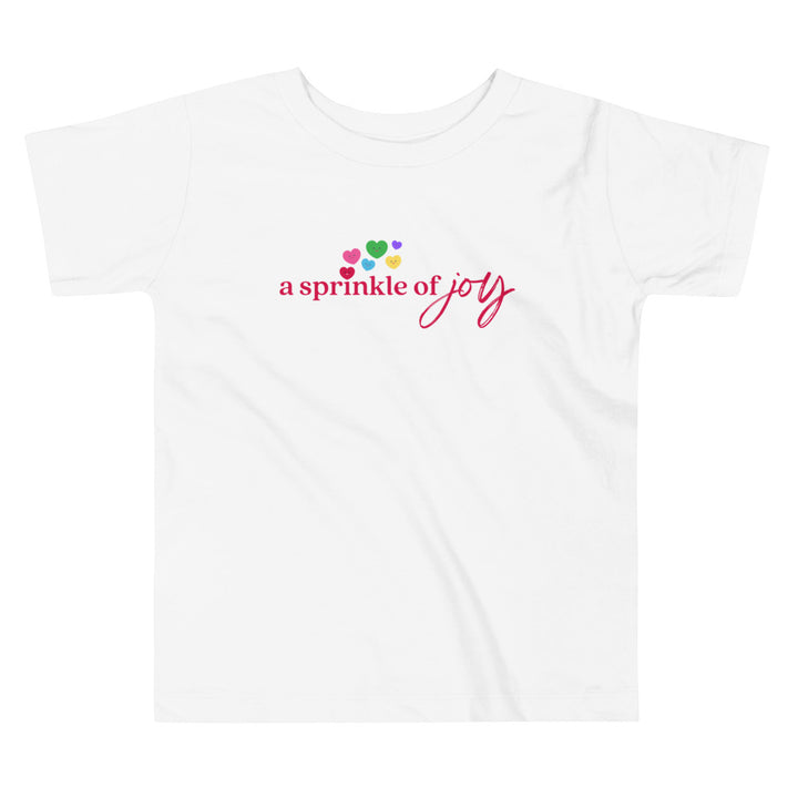 Sprinkle of Joy Toddler Short Sleeve Tee