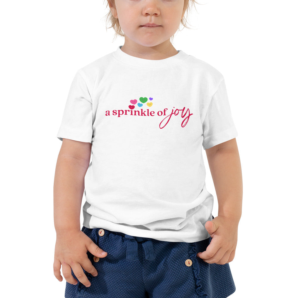 Sprinkle of Joy Toddler Short Sleeve Tee