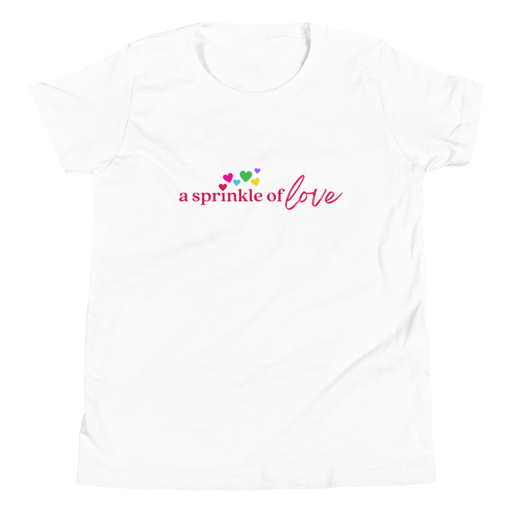 "A Sprinkle of Love" Youth Short Sleeve T-Shirt